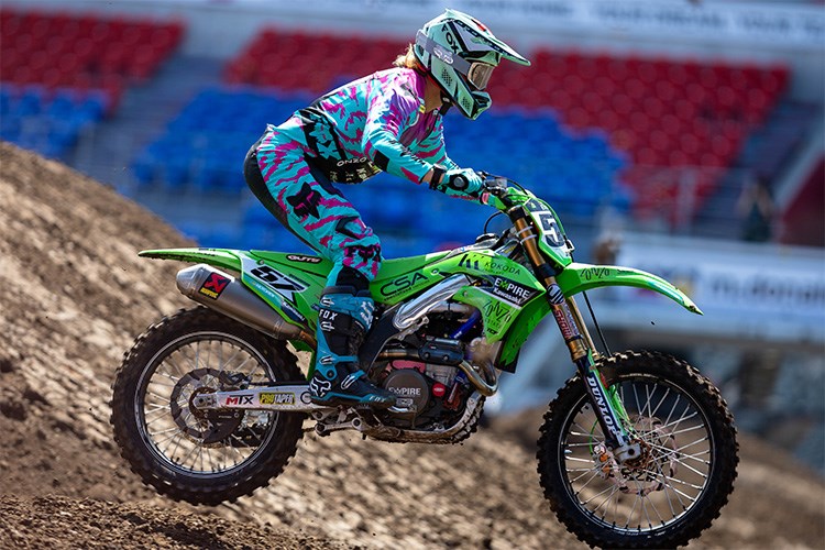 #57 Jackon Richardson - KX450 (photo credit: Foremost Media)